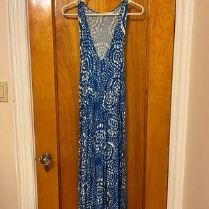 Anthropologie blue sundress
